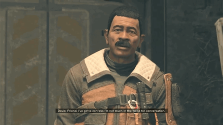 Starfield - Talk to Wilson