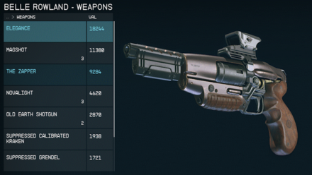 Starfield - Rowland Arms Loot