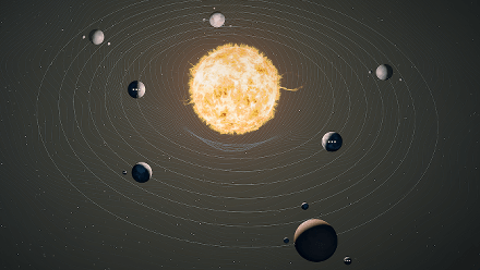 Starfield - Delta Pavonis StarSystem