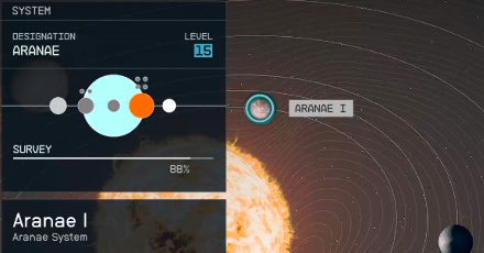 Starfield - Aranae I Planet Location