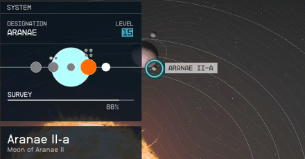 Starfield - Aranae II-a Planet Location