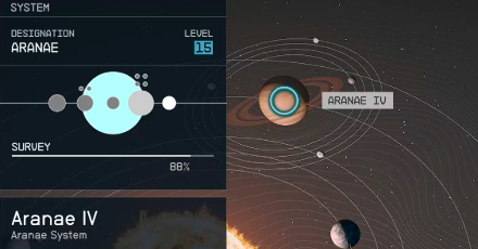 Starfield - Aranae IV Planet Location