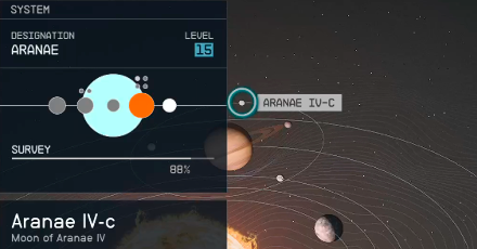 Starfield - Aranae IV-c Planet Location