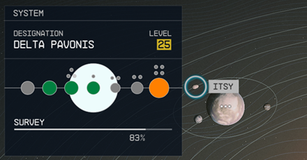 Starfield - Itsy Planet Location