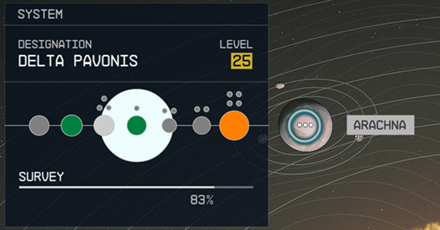 Starfield - Arachna Planet Location