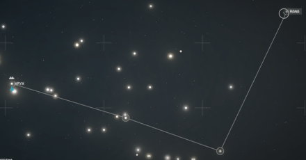 Starfield - Rana Star Map Overview