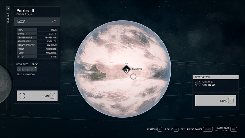 Starfield - Paradiso Planet Porrima II