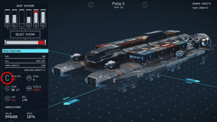 Starfield - Ship Class