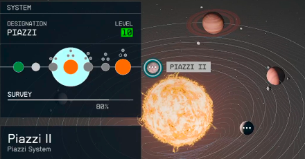 Starfield - Piazzi II Planet Location