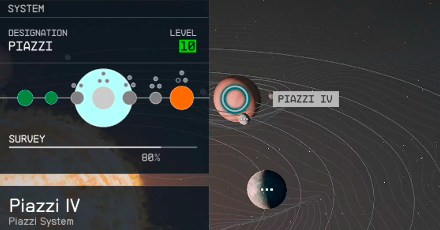 Starfield - Piazzi IV Planet Location