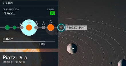 Starfield - Piazzi IV-a Planet Location