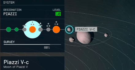 Starfield - Piazzi V-c Planet Location