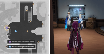 Honkai Star Rail - Landau Siblings Location Museumn