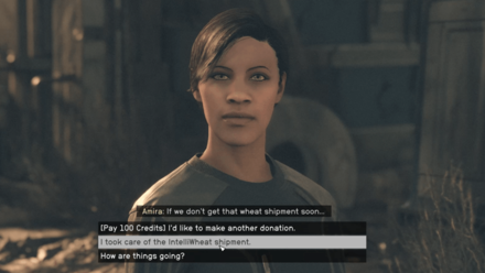 Starfield - Report Back to Amira