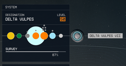 Starfield - Delta Vulpes VII Planet Location