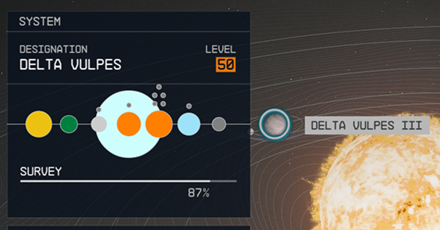 Starfield - Delta Vulpes III Planet Location