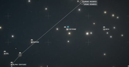 Starfield - Ursae Minoris System Location