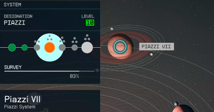 Starfield - Piazzi VII Planet Location