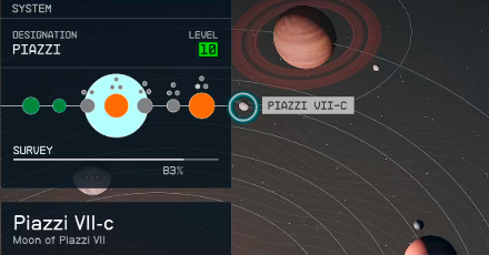 Starfield - Piazzi VII-c Planet Location