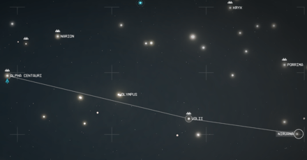 Starfield - Nirvana System Location