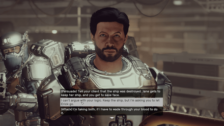 Starfield - Start-Up Stopped Give Ship to Ecliptic