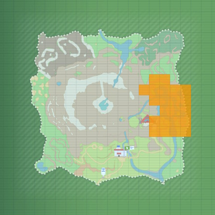 Lycanroc (Midnight Form) Teal Mask Location Map