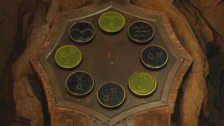 Cliffside Door Puzzle Solution