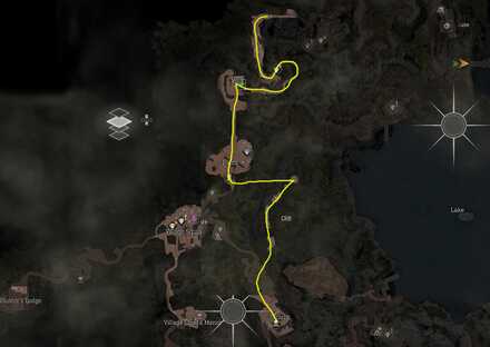 Head for the Church - Route Map