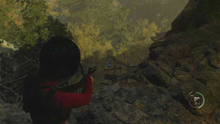 Separate Ways DLC Resident Evil 4 Remake - Cliffside Blue Medallion 3 Location