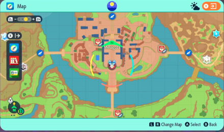 Rotom PhoneDark Green Case Menu Design