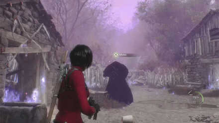 Use Melee Attacks on the Black Robe