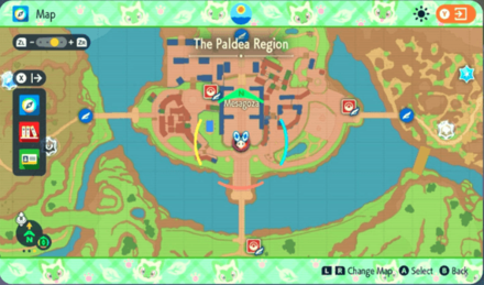 Rotom PhoneSprigatito Case Menu Design