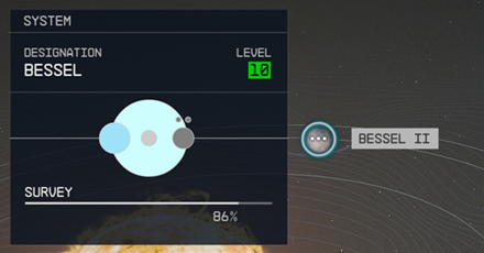 Starfield - Bessel II Planet Location