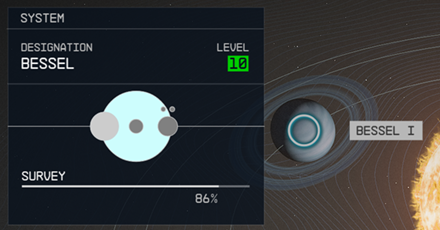 Starfield - Bessel I Planet Location