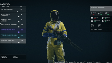 Starfield - Equip Xenofresh Clean Suit