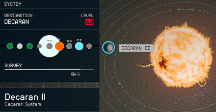 Starfield - Decaran II Planet Location