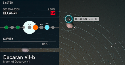 Starfield - Decaran VII-b Planet Location