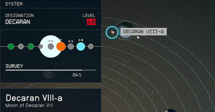 Starfield - Decaran VIII-a Planet Location