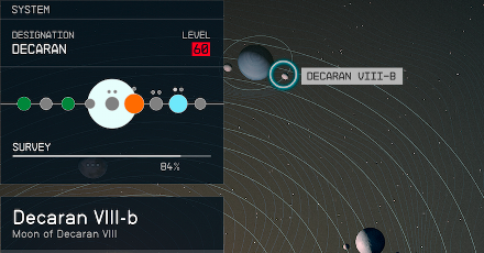 Starfield - Decaran VIII-b Planet Location