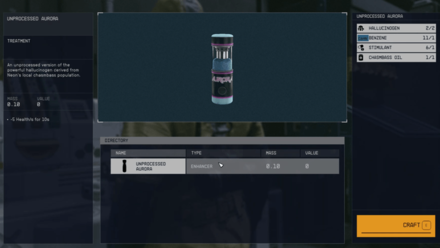 Starfield - Manufacture First Dose of Aurora