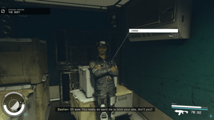 Starfield - Sell Boots to the Worker