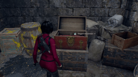 RE4 Remake Separate Ways - Elegant Headdress In-game Location