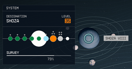 Starfield - Shoza VIII Planet Location
