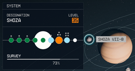 Starfield - Shoza VII-b Planet Location