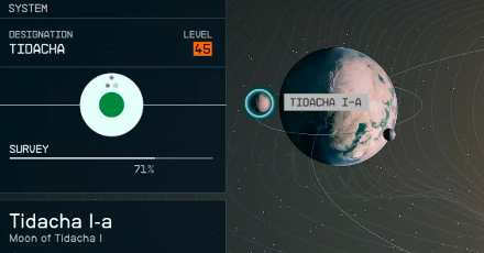 Starfield - Tidacha I-a Planet Location
