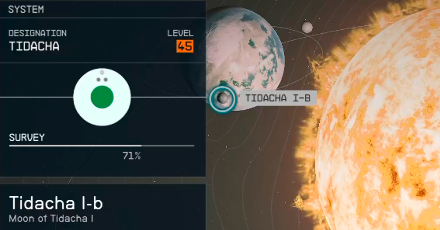 Starfield - Tidacha I-b Planet Location