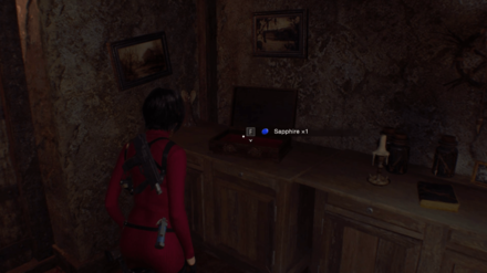 RE4 Remake Separate Ways - Sapphire In-game Location
