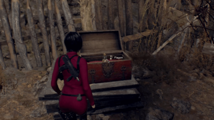 RE4 Remake Separate Ways - Flagon In-game Location