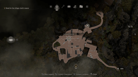 RE4 Remake Separate Ways - Gold Bangle Map Location