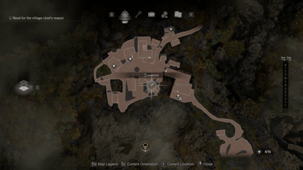 RE4 Remake Separate Ways - Sapphire Map Location